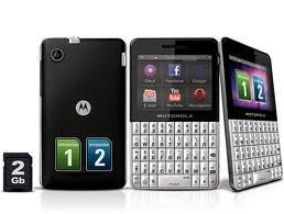 Smartphone Motorola EX119 Motokey Desbloqueado Branco
